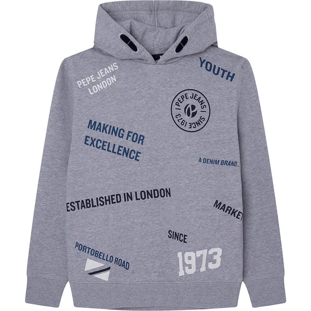 

Толстовка Pepe Jeans Theo, серый