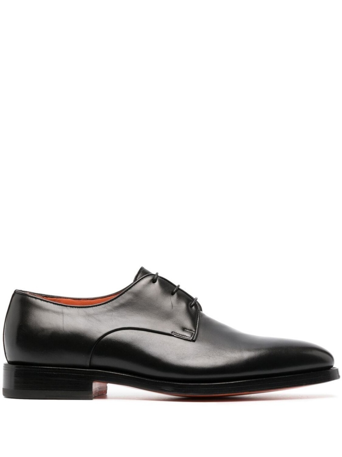 

Santoni туфли дерби на шнуровке, черный