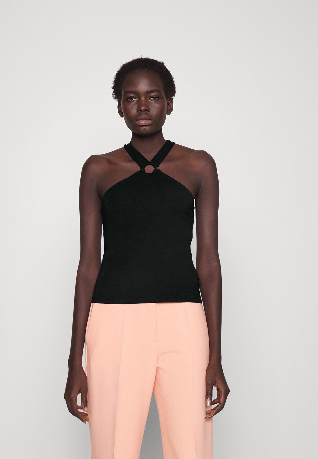 

Топ DKNY, черный