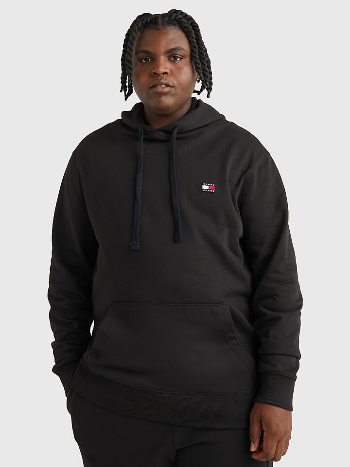 

Худи с большим и высоким значком Tommy Jeans