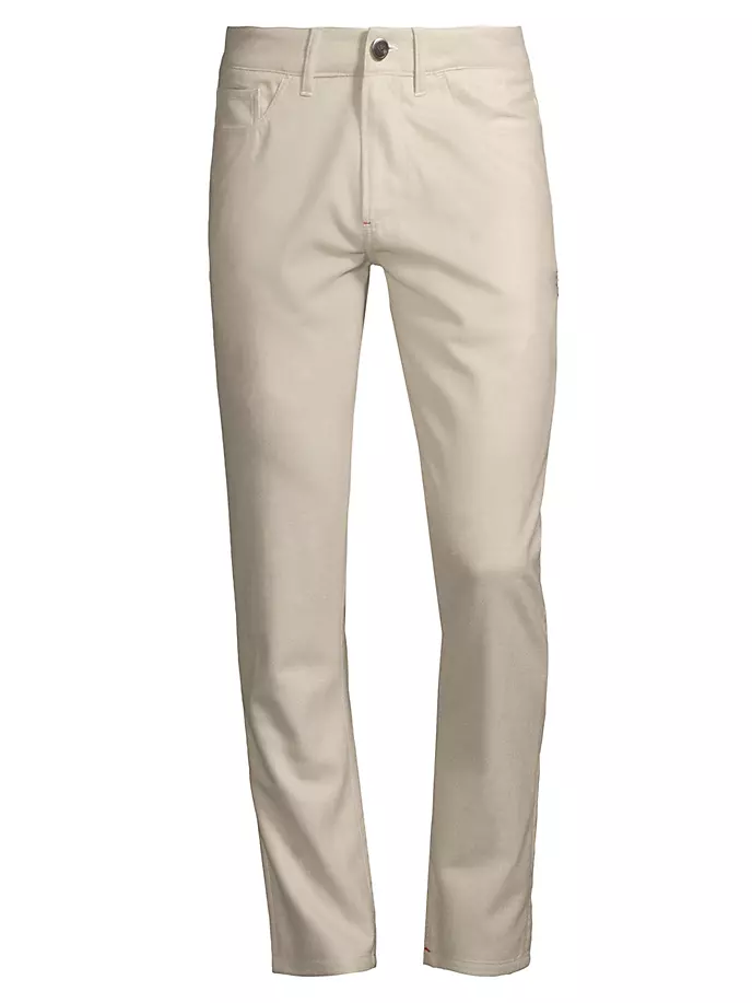 Шерстяные брюки Isaia, белый цена и фото