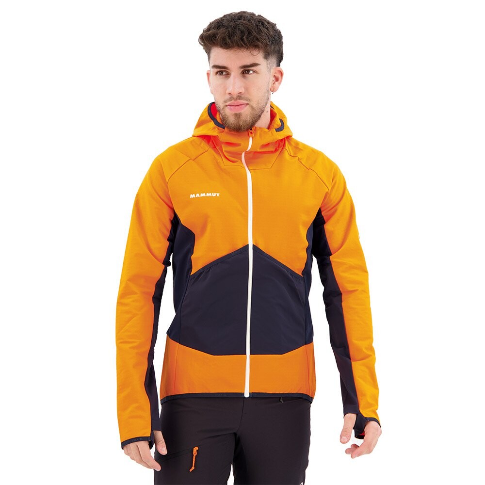 

Худи Mammut Eiger Speed Hybrid, оранжевый