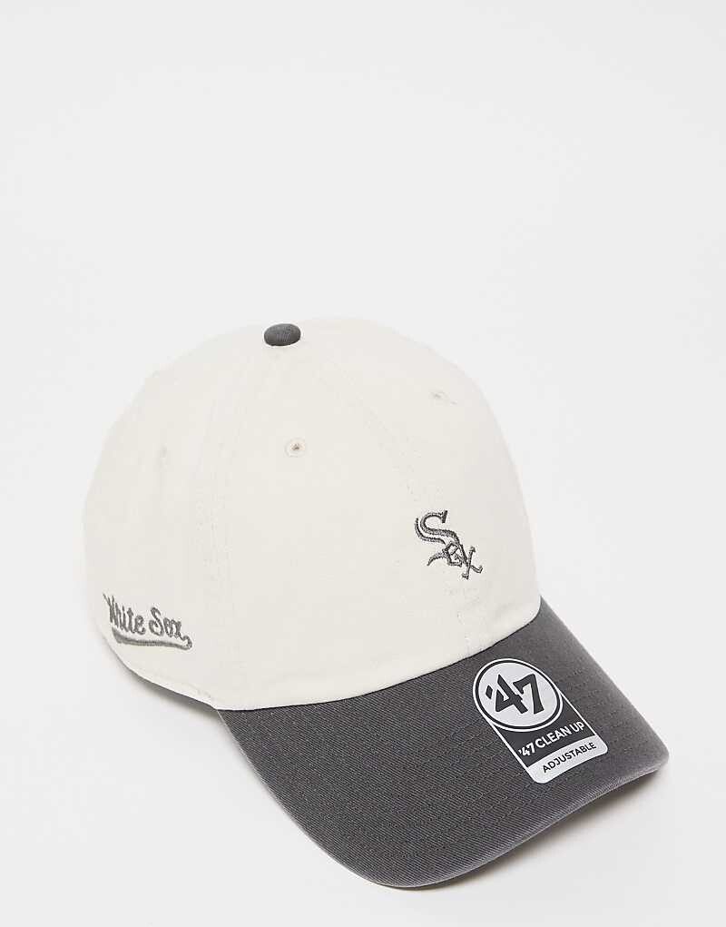 

47 Brand – Chicago White Sox – Черная бейсболка с контрастным верхом