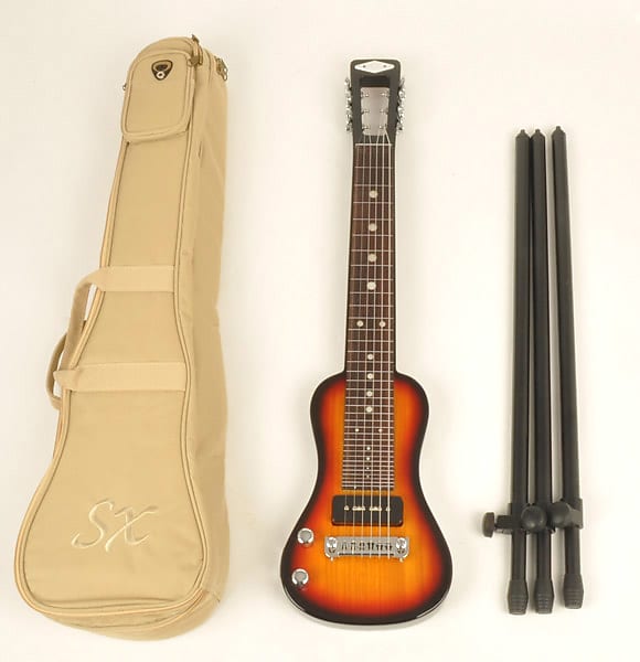 

Электрогитара SX Left Handed Electric Lap Steel Guitar with Bag & Stand Lap 2 Ash 3TS