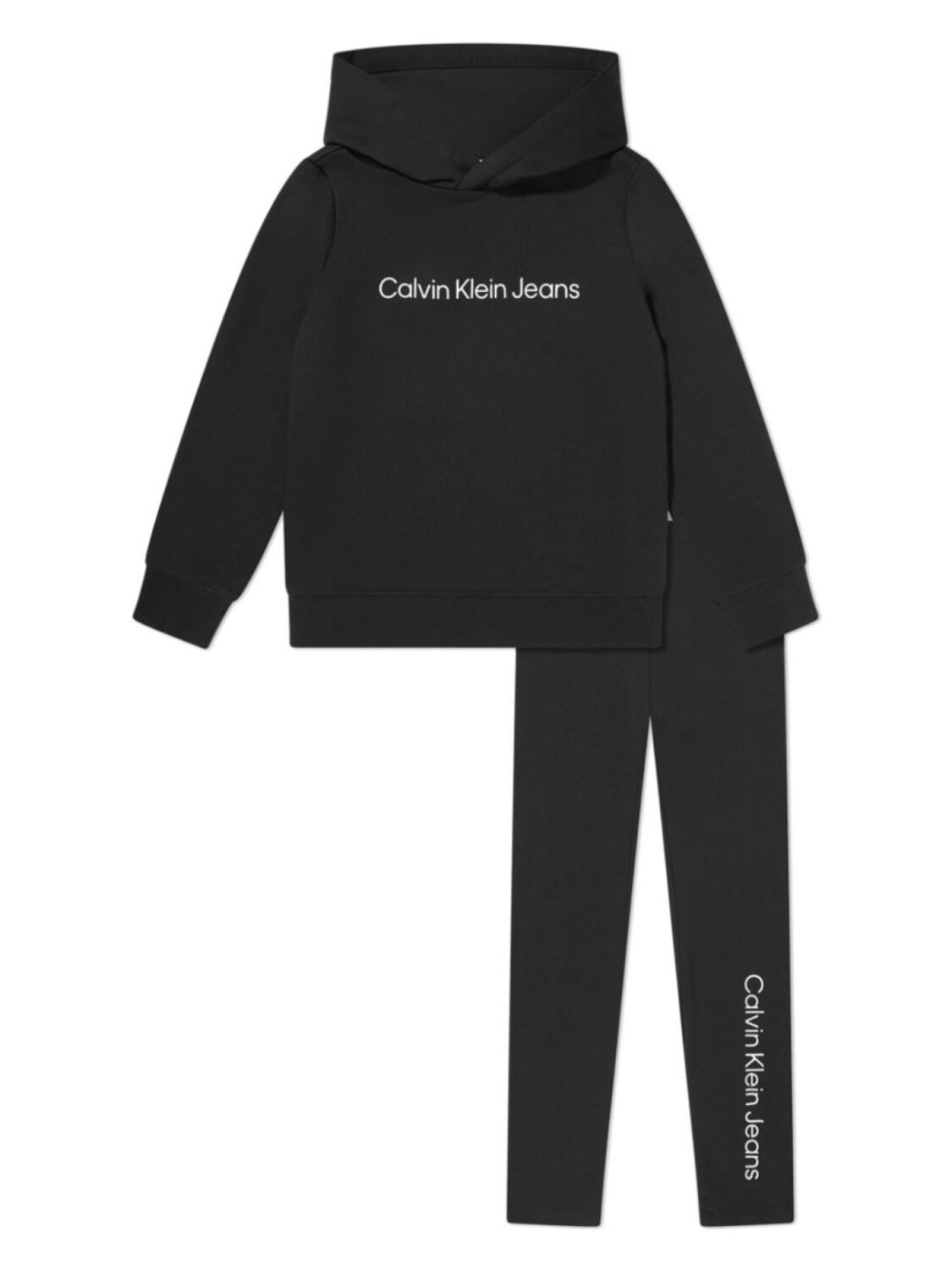 

Спортивный костюм с логотипом Calvin Klein Jeans, черный