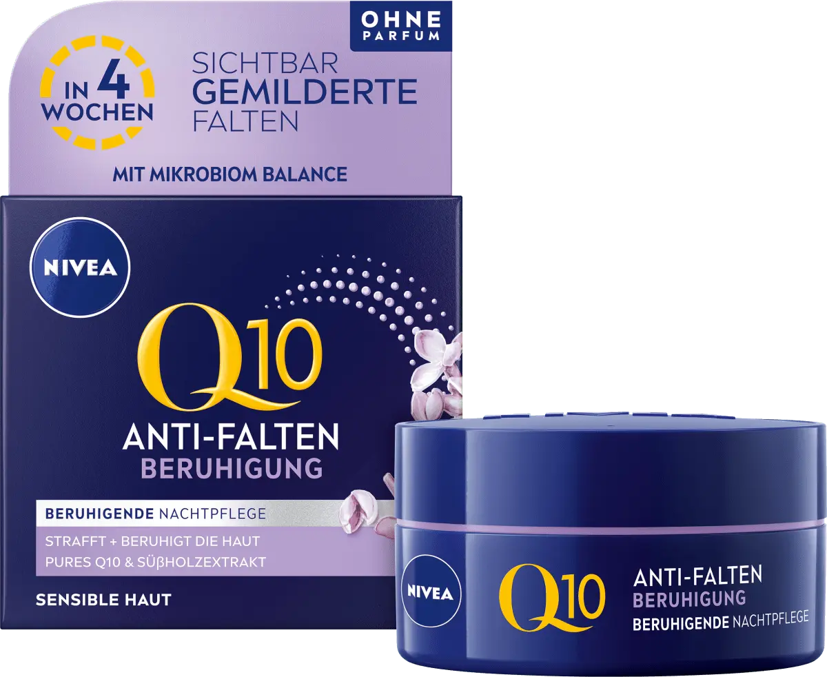 

Ночной крем против морщин Q10 успокаивающий 50мл NIVEA
