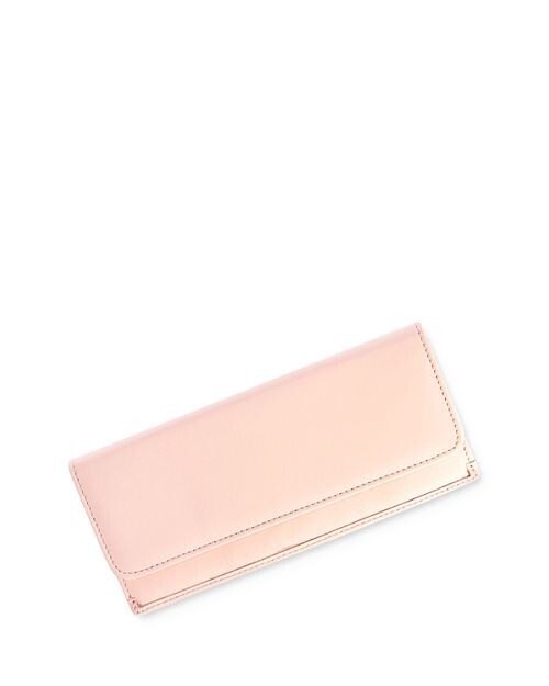

Кожаный кошелек-клатч с блокировкой RFID ROYCE New York, цвет Pink