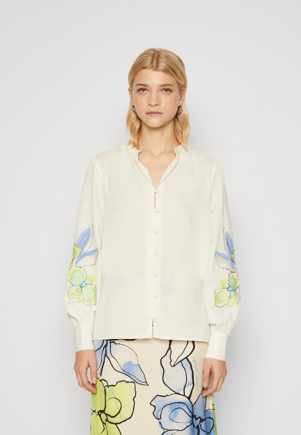 

Блузка MARIELLE BLOUSE Fabienne Chapot, кремовый