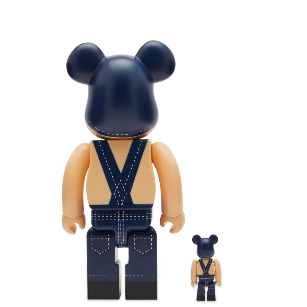 

Medicom buddy lee be@rbrick 100% и 400%, синий