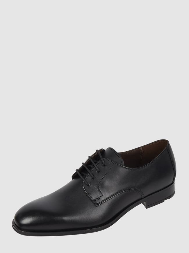 Кожаные туфли на шнуровке, модель Сабля Lloyd, черный