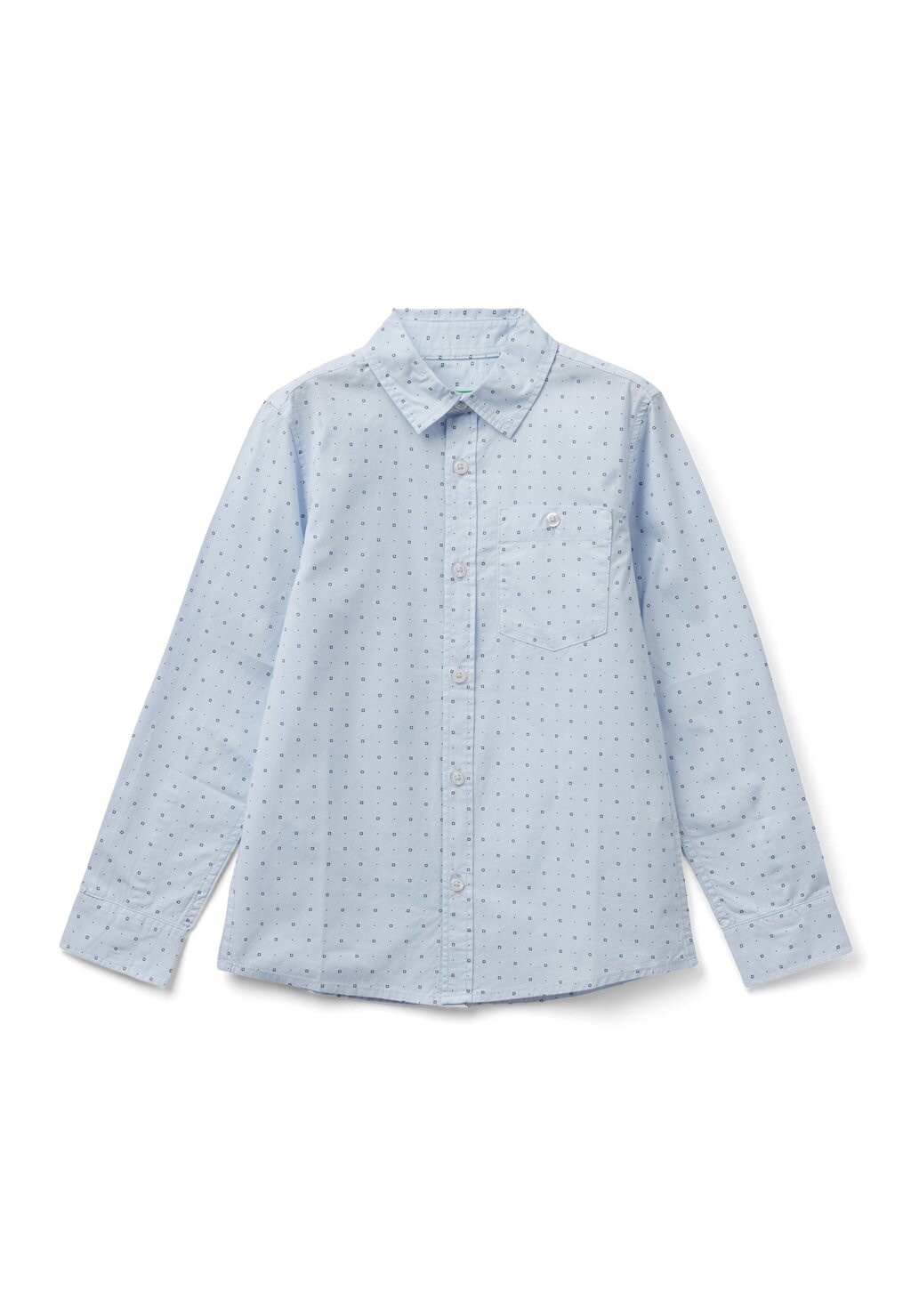 

Рубашка MICRO ALL-OVER United Colors of Benetton, цвет grey