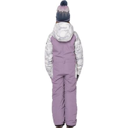 

Цельный зимний комбинезон Shine – для девочек 686, цвет Dusty Orchid Colorblock