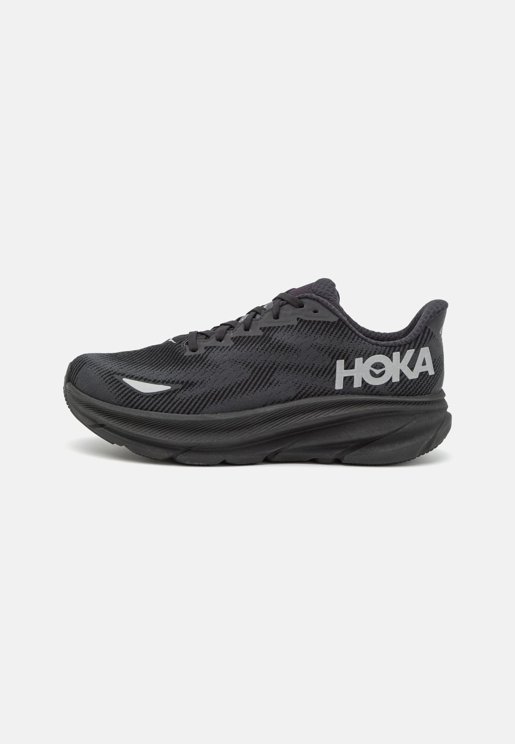 Кроссовки нейтрального цвета Clifton 9 Gtx HOKA, черный