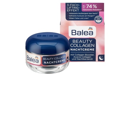 Ночной крем Beauty Collagen с усилителем коллагена 50 мл, Balea