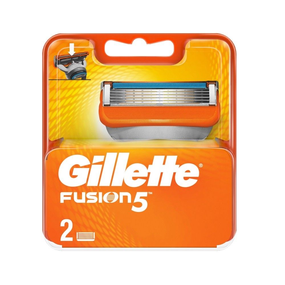 Бритвенные картриджи Gillette Fusion5, 2 шт цена и фото