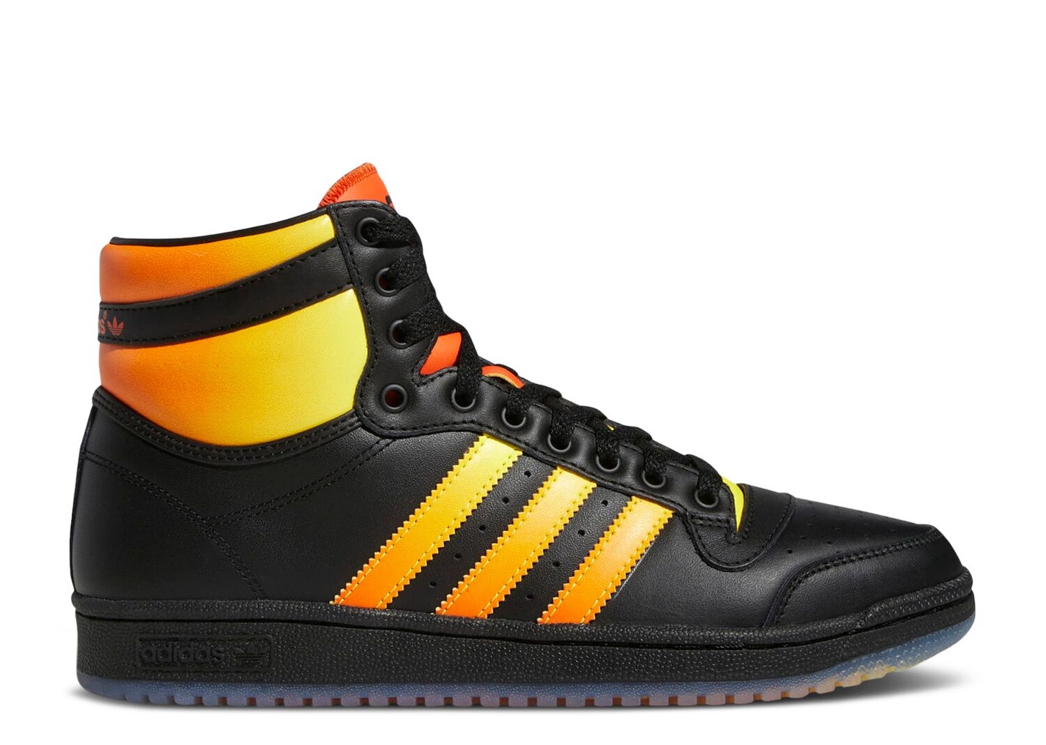 

Кроссовки adidas Top Ten High 'Black Beam Yellow Gradient', черный, Черный;серый