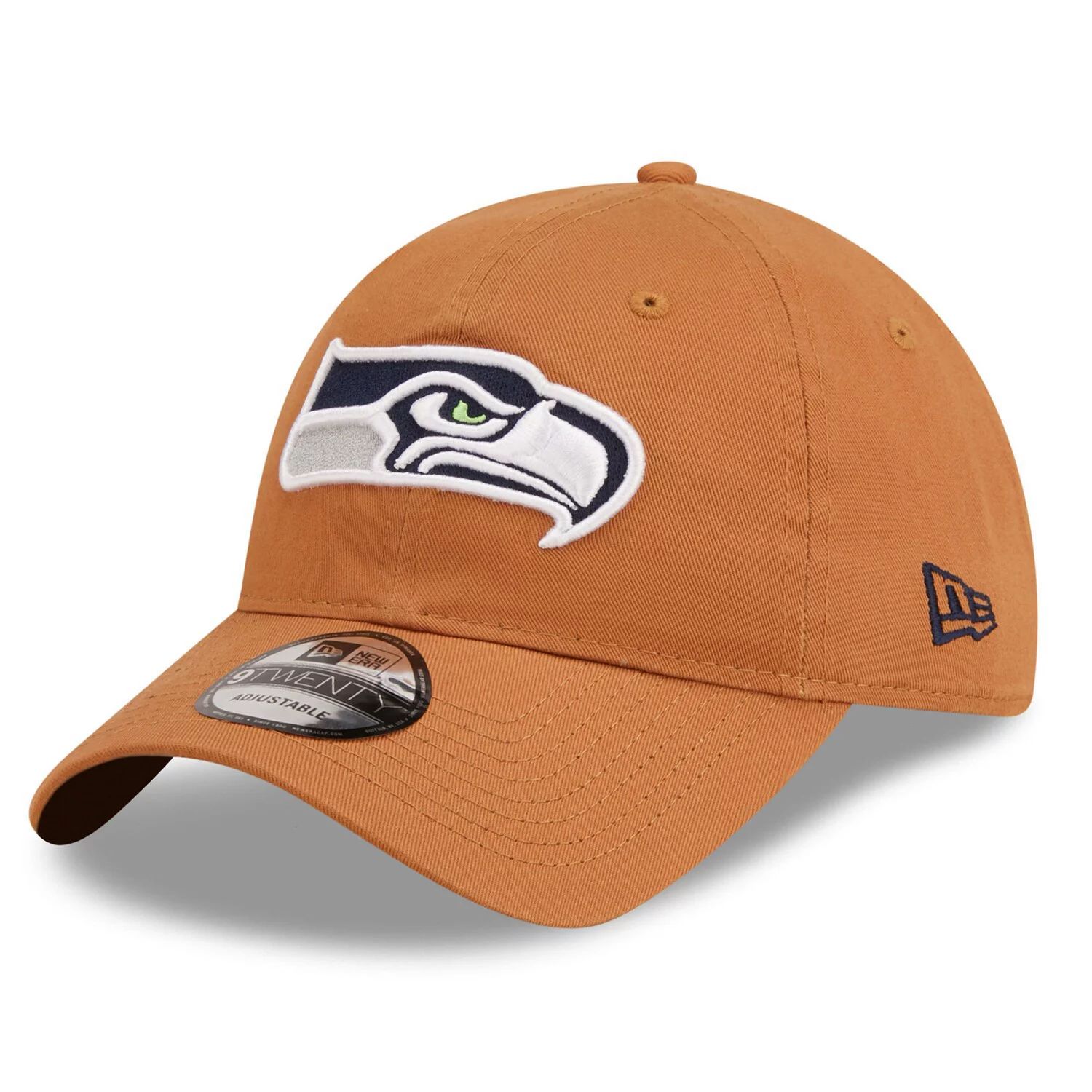 

Мужская регулируемая кепка New Era Brown Seattle Seahawks Core Classic 2.0 9TWENTY