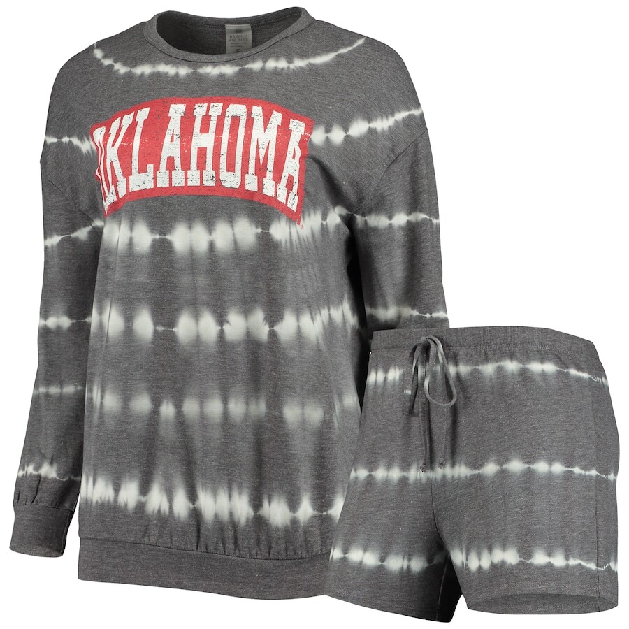 

Пижамный комплект Gameday Couture Oklahoma Sooners, угольный