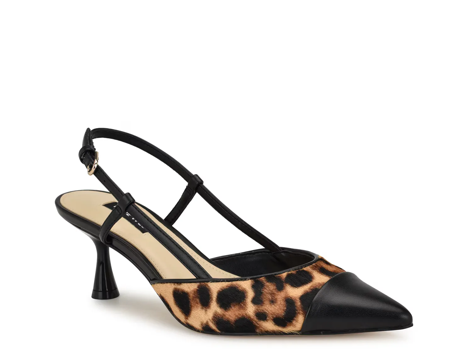 

Туфли Rizzy Pump Nine West, коричневый/леопардовый принт