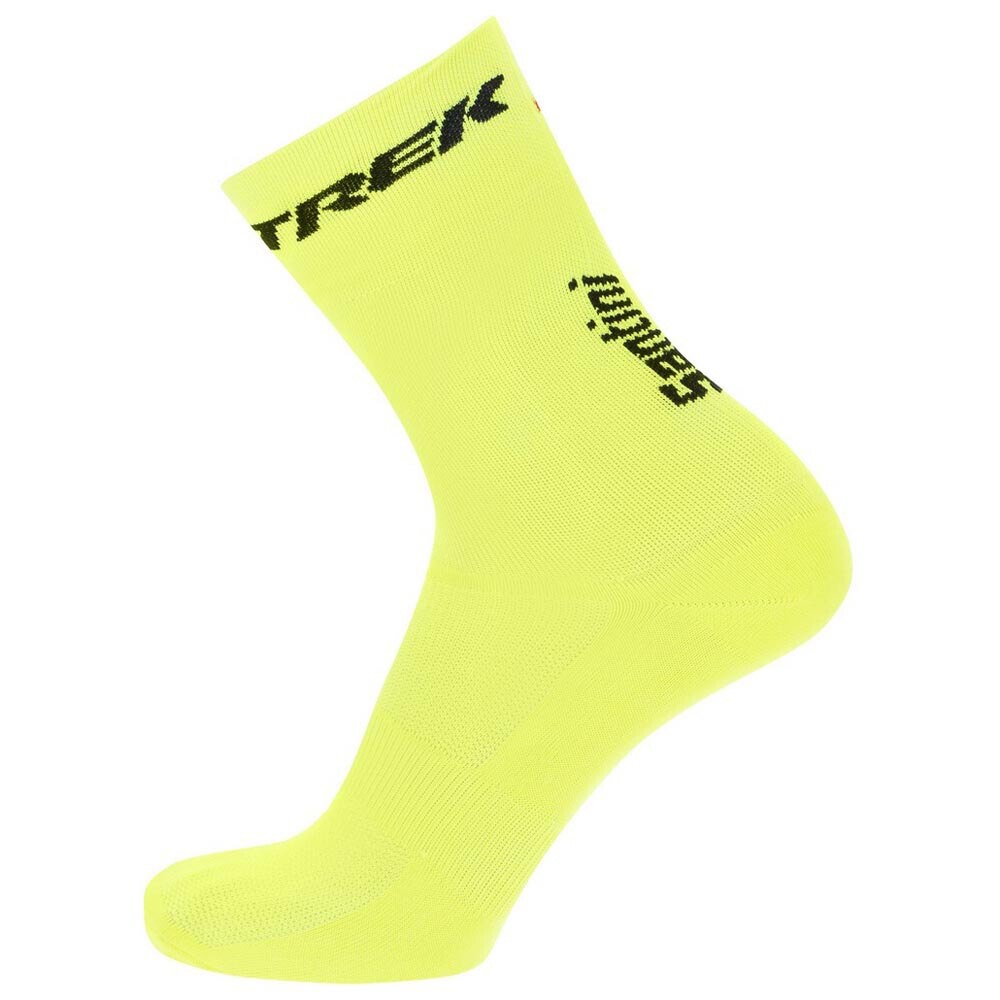 

Носки Santini Trek Segafredo 2020 Medium Profile, желтый
