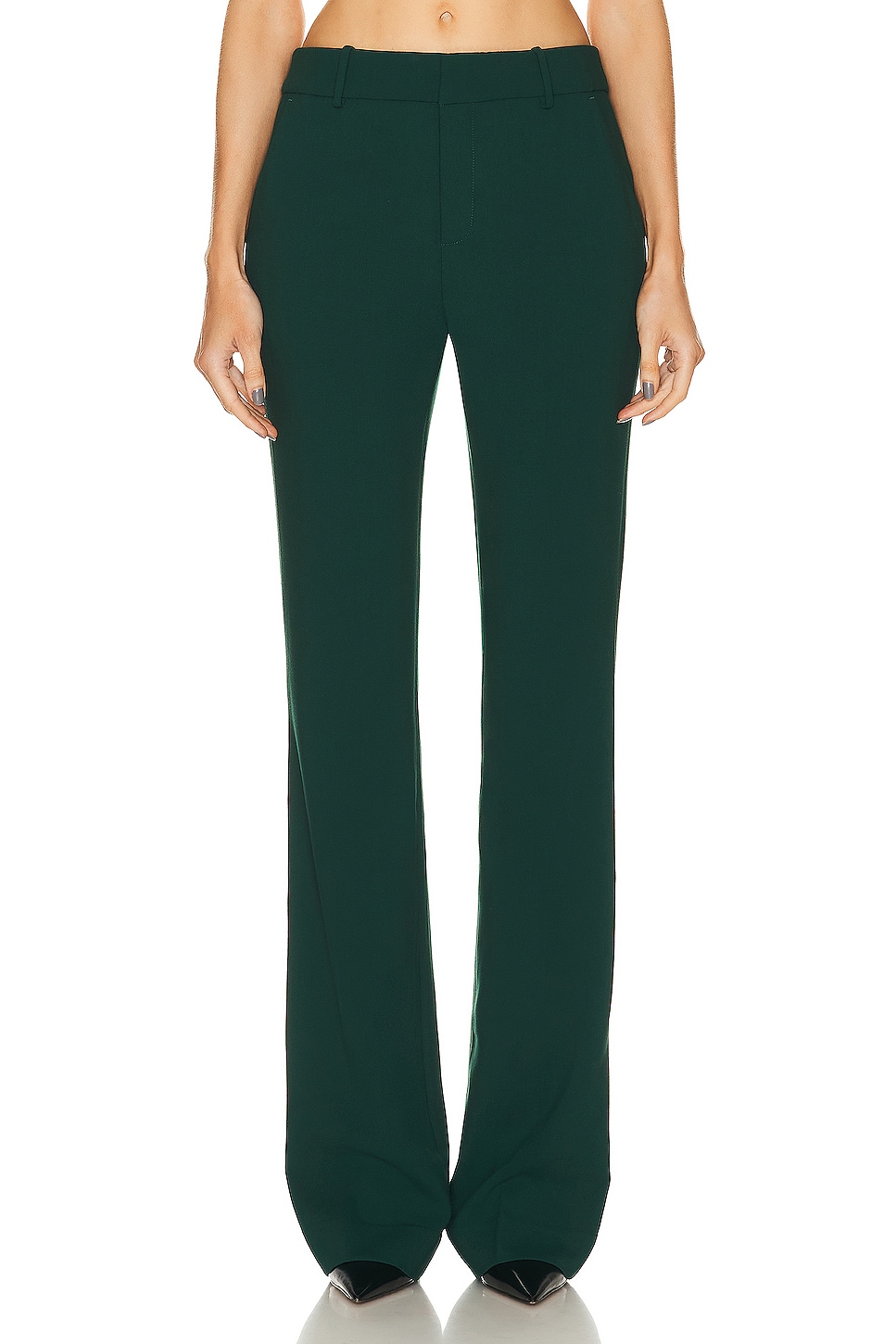 цена Брюки Grlfrnd The Suit Trouser, цвет Pine Green