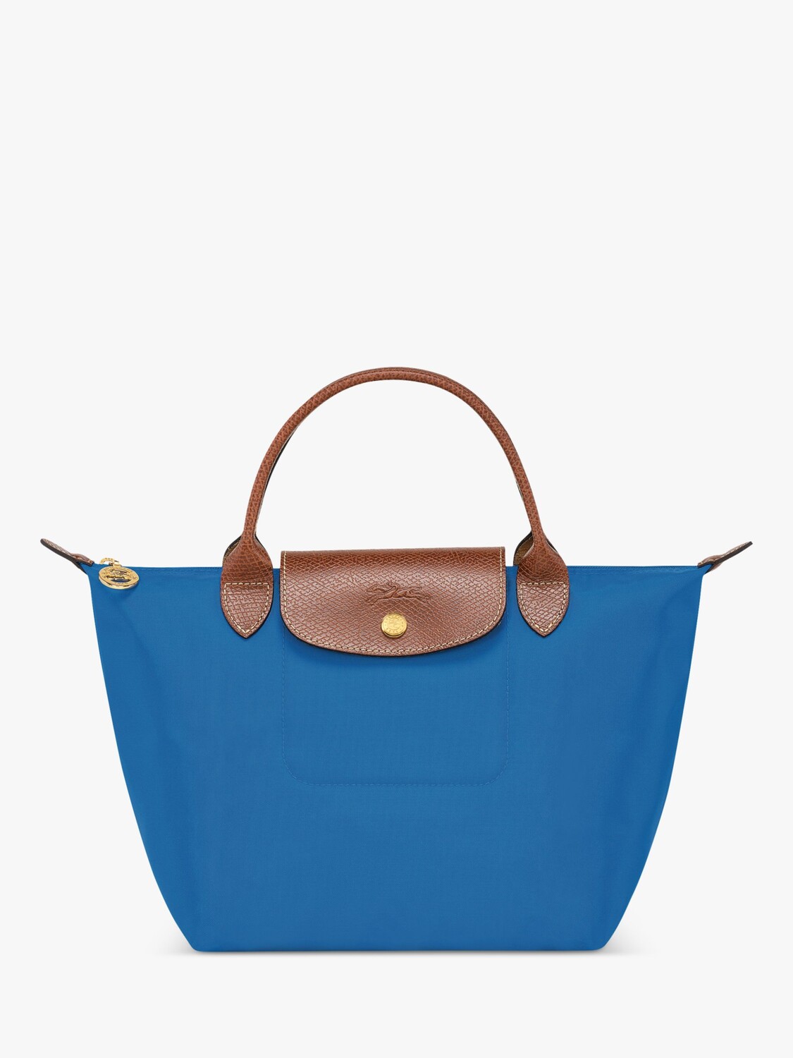 

Longchamp Le Pliage Original Маленькая сумка с верхней ручкой, Кобальт