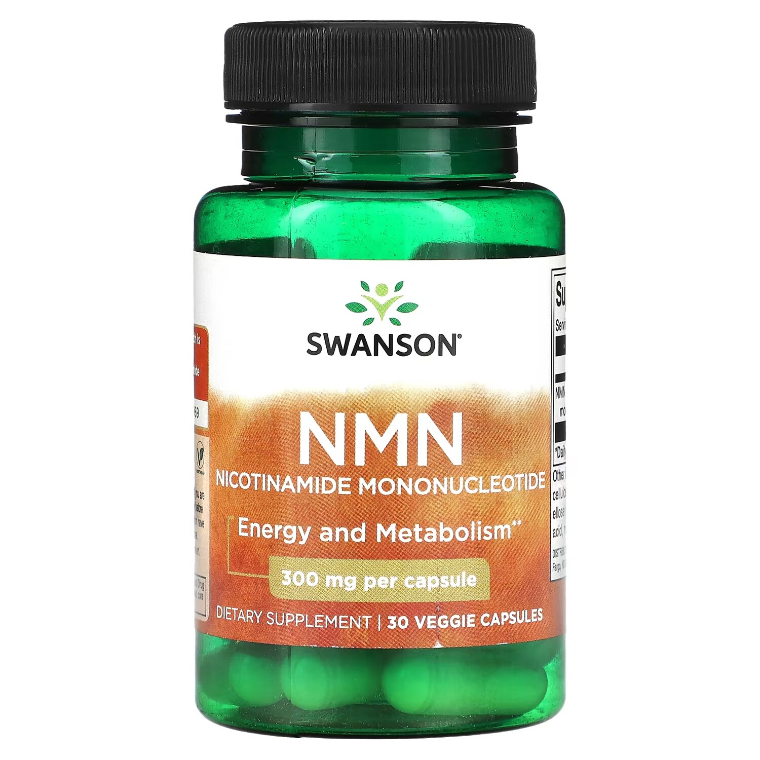 

Биологически активная добавка Swanson NMN 300 мг., 30 растительных капсул