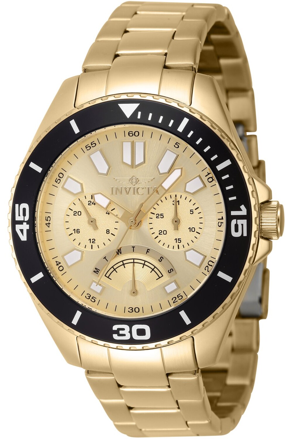 

Часы pro дайвер 46880 43 мм Invicta, золото