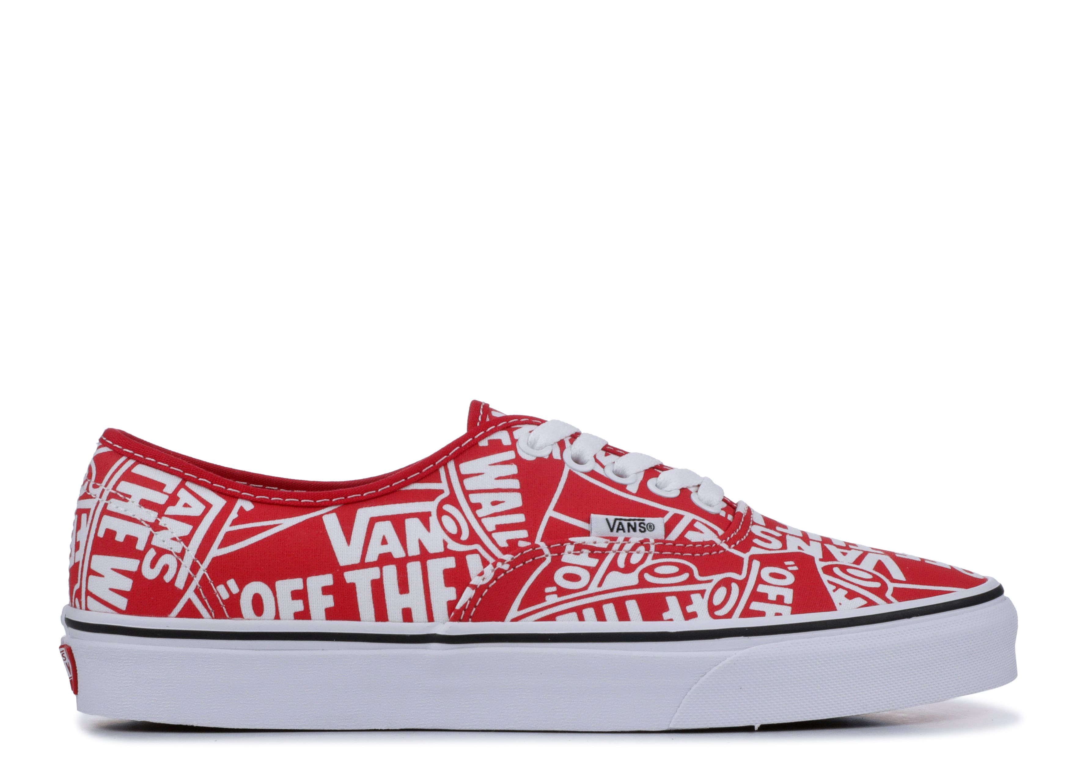 

Кроссовки Vans Authentic 'Otw Repeat', красный