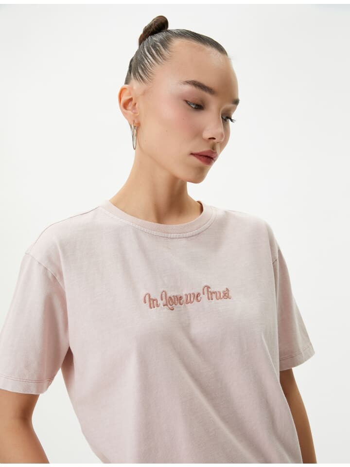 

Футболка KOTON T shirt, розовый