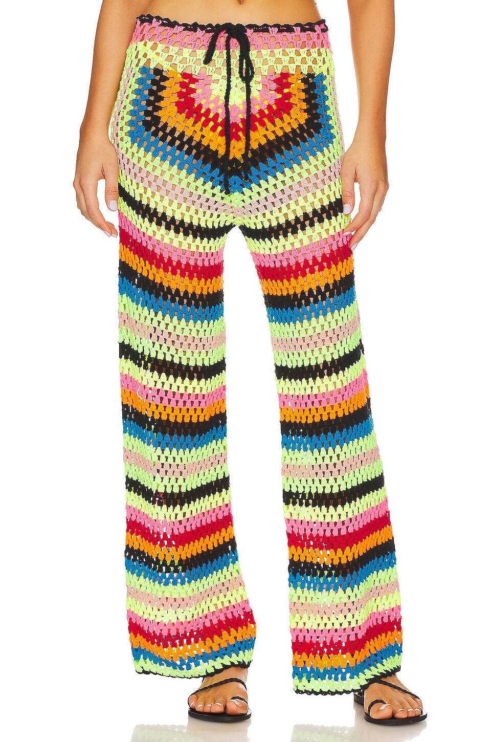 

Брюки Alix Pinho x REVOLVE Multicolor, цвет Neon Green