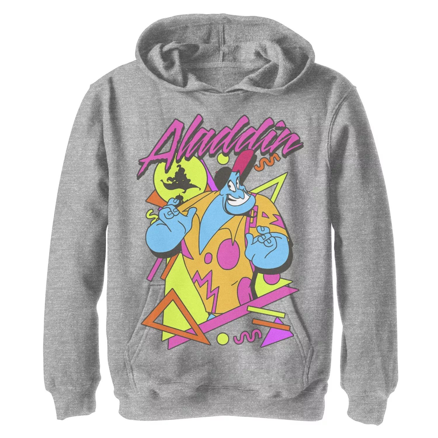 

Для мальчиков 8–20 лет Disney Aladdin Genie In A Shirt, флисовая рубашка с абстрактным рисунком в стиле ретро Licensed Character