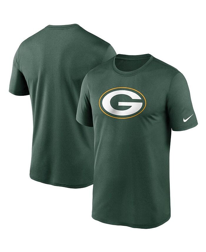 

Мужская зеленая футболка с логотипом Green Bay Packers Essential Legend Performance Nike, зеленый