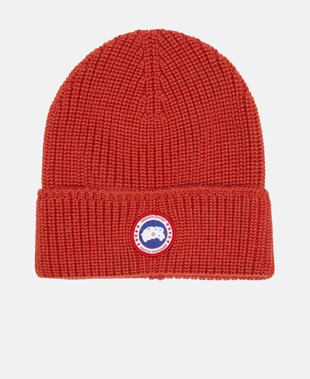 

Шерстяная шапка Canada Goose, оранжевый