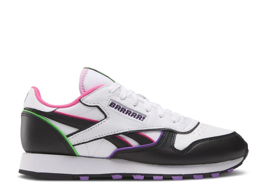 

Кроссовки Reebok Anuel AA X Reebok Classic Leather Kids, цвет Soy Leyenda