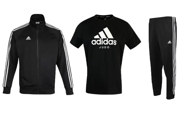 

Повседневная спортивная мужская черная комплект из 3 шт Adidas, черный