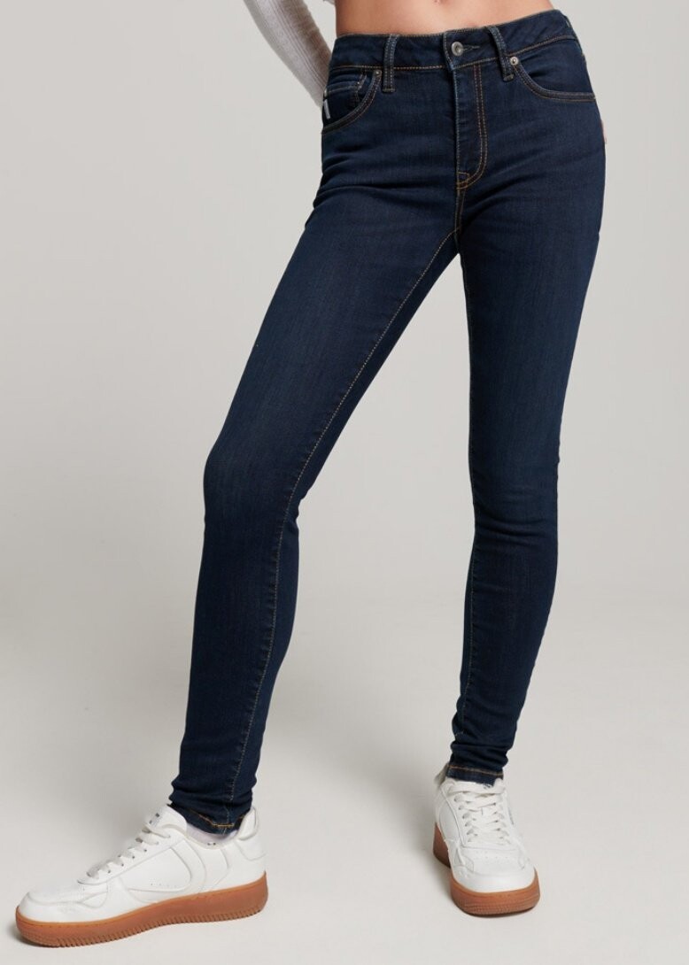 

Джинсы Skinny Fit Superdry, темно-синий