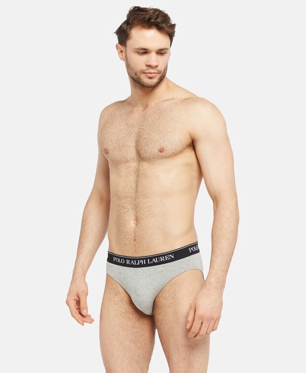

Трусы, упаковка 3 шт. Polo Ralph Lauren, цвет Caviar Black