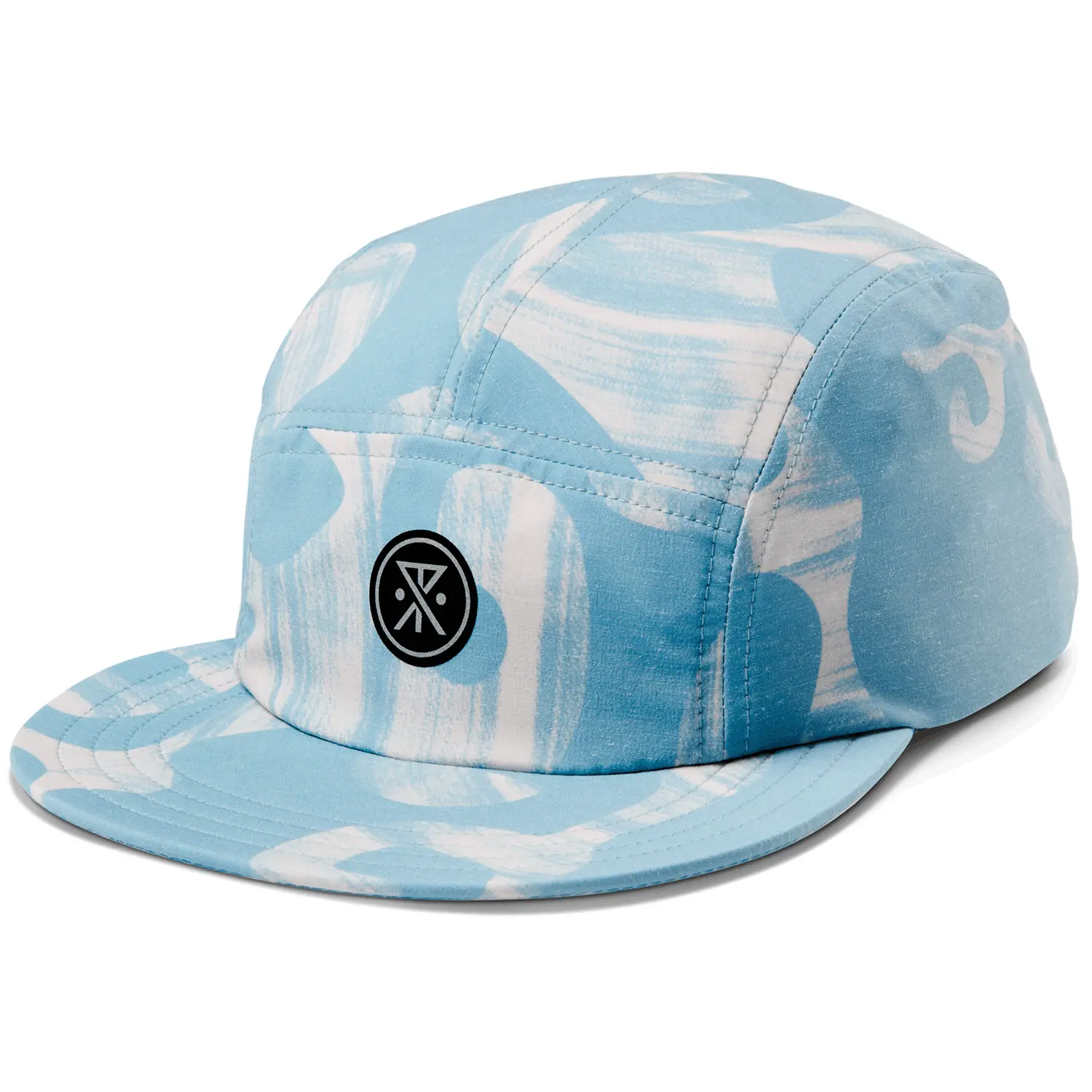 

Кепка Roark Batik Camper 5 Panel, цвет Aqua Blue