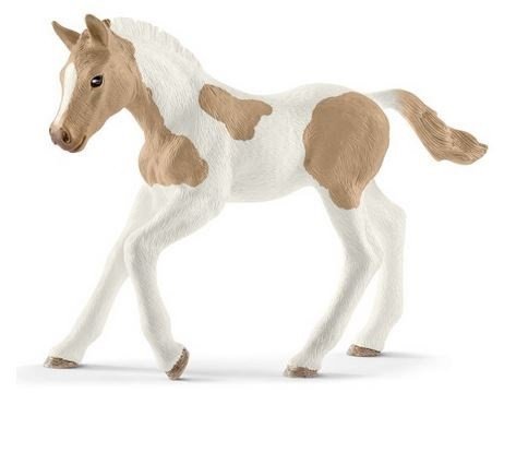 Schleich, статуэтка, жеребенок Paint Horse schleich статуэтка ганноверский жеребенок red dun