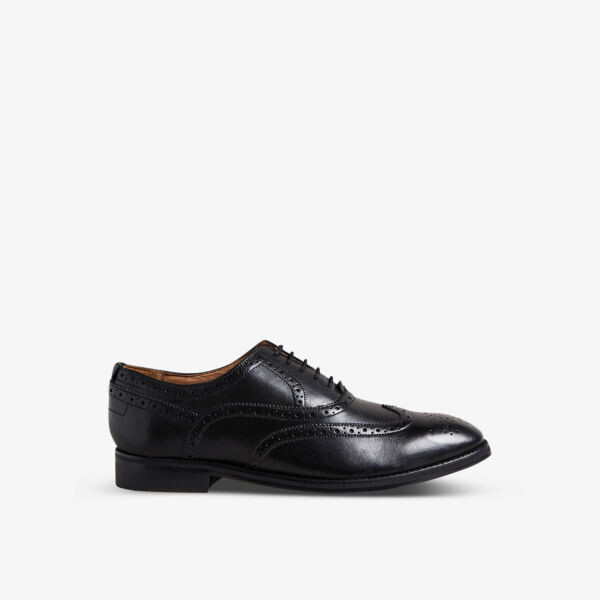 

Кожаные броги Amaiss на шнуровке Ted Baker, черный