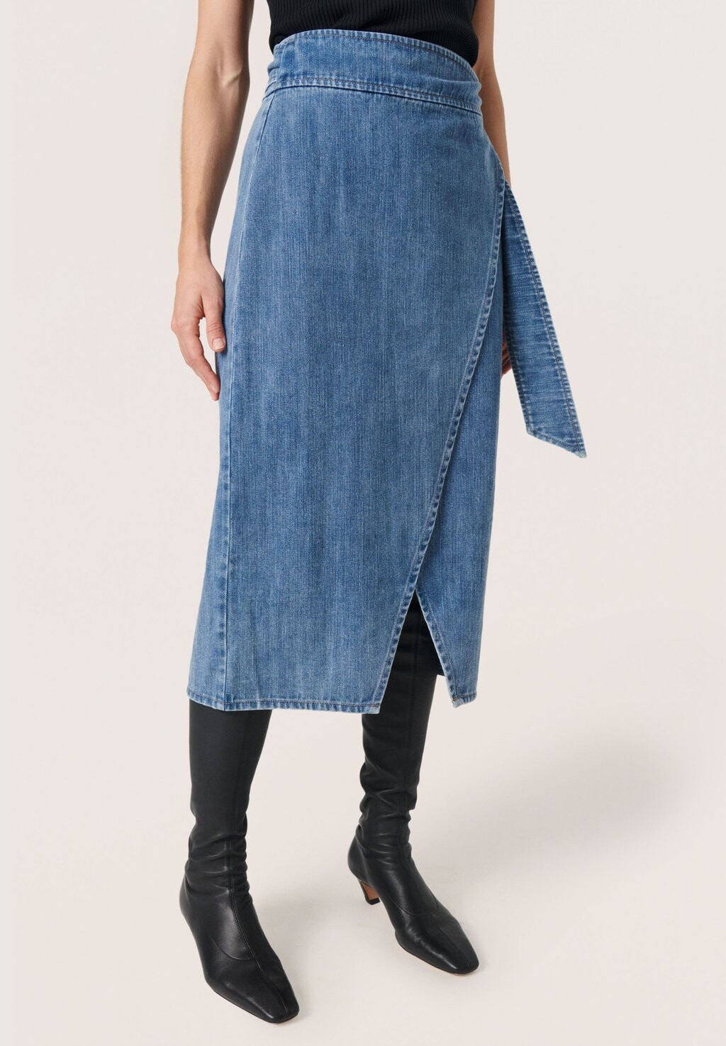 

Джинсовая юбка Soaked in Luxury, синий