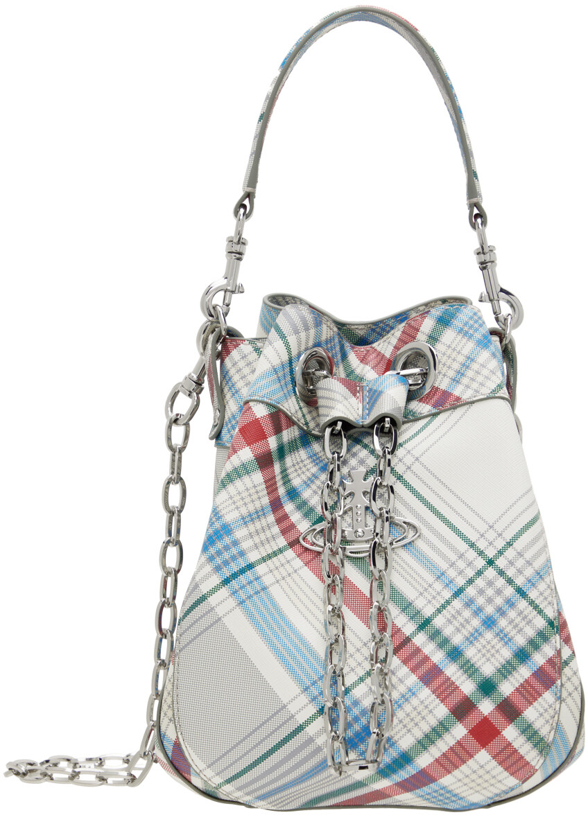 

Сумка-мешок Chrissy Off-White среднего размера Vivienne Westwood
