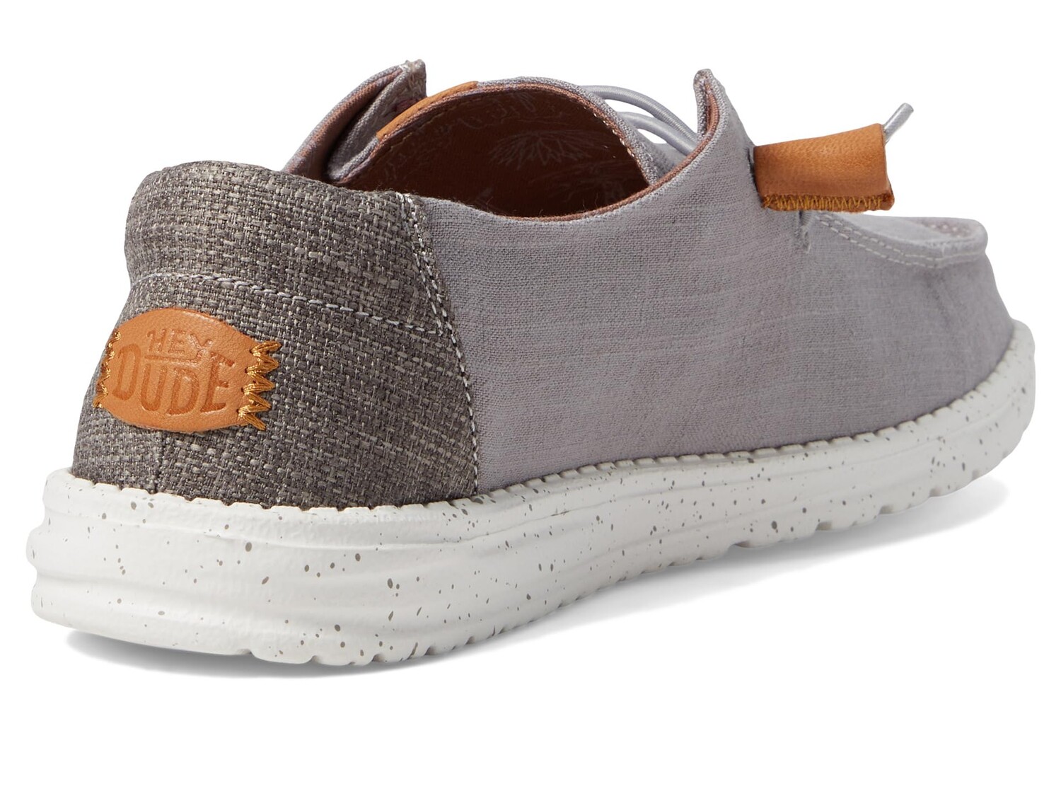 

Кроссовки Hey Dude Wendy Washed Canvas Slip-On Casual Shoes, серый