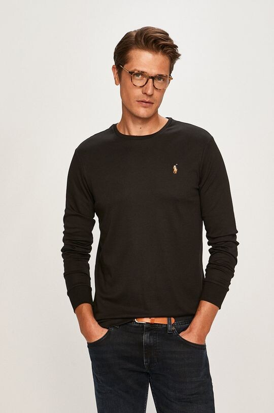

Футболка с длинным рукавом Polo Ralph Lauren, черный