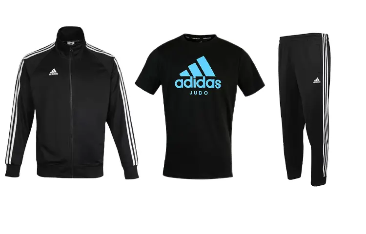 

Повседневная спортивная мужская черная комплект из 3 шт Adidas, черный