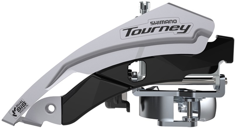 переключатель передний shimano fd ty601 хомут 34 9 мм Передний переключатель Tourney FD-TY601-L3 с верхним поворотом Shimano