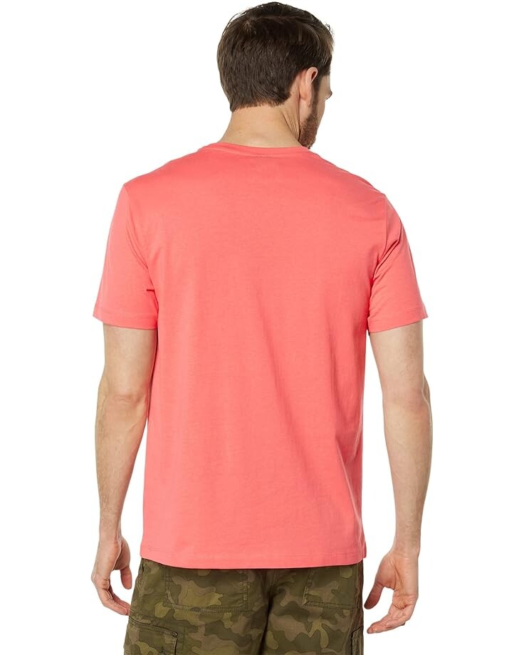 

Футболка U.S. POLO ASSN. Short Sleeve Solid Crew Arch Screen Tee, цвет Pink Coral