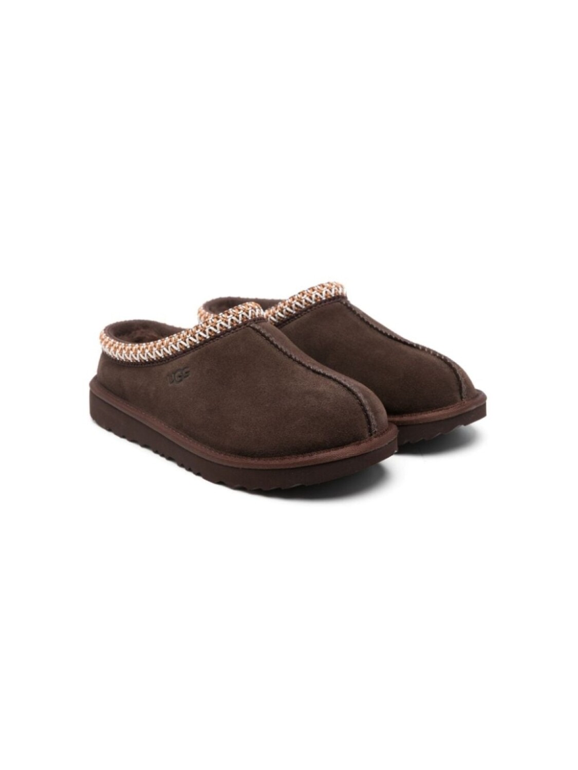 

UGG Kids слиперы Tasman с декоративной строчкой, коричневый