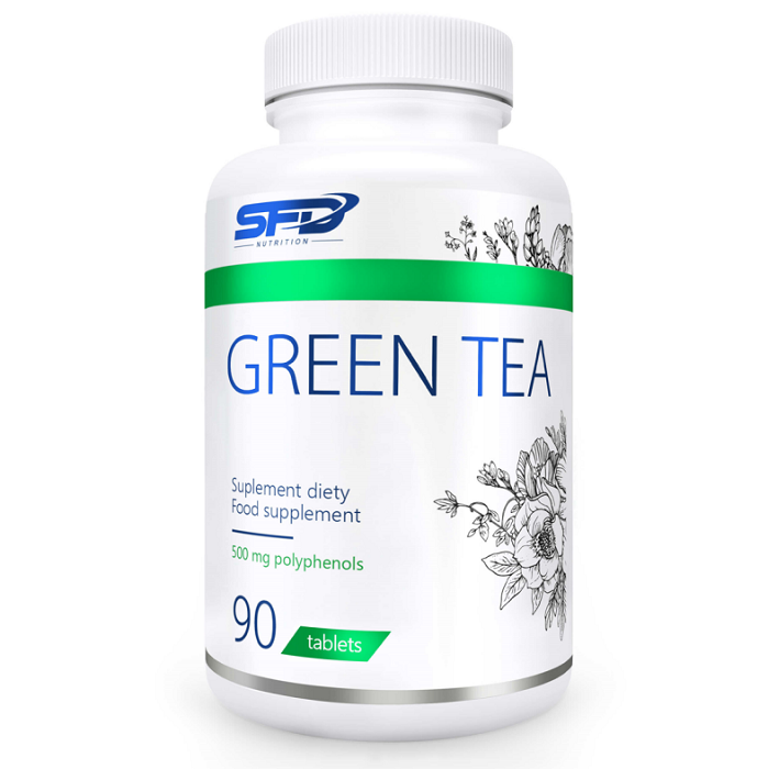 SFD Green Teaпрепарат, поддерживающий сердечно-сосудистую, нервную и иммунную системы, 90 шт.
